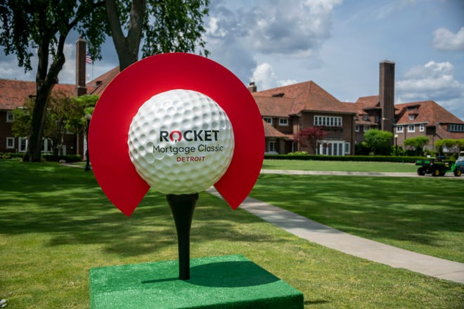 The Detroit Golf Club hosts the fourth Rocket Mortgage Classic, with a packed field.