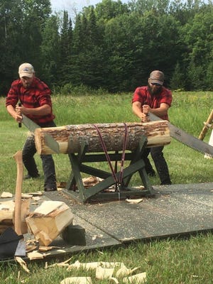At the 17th annual Historic Festival at Heritage Village in Mackinaw City this Saturday, there will be demonstrations of lumberjacks offered.