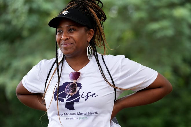 Hailee Childs, 34, joined Perinatal Outreach and Animement for Moms (POEM) as a senior manager of community programs in 2019. At the time, the organization was already developing Rise; her job was to promote it and organize the first support group.