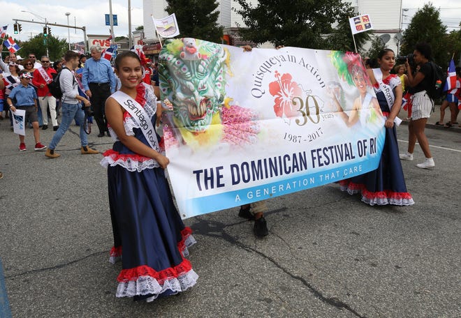 The 2018 Dominican parade, part of the annual festival in Providence, heads down Broad Street to Roger Williams Park. This year's celebration is set for Aug. 7.