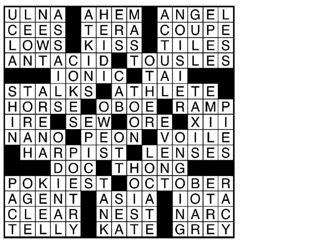 Setting agent crossword clue