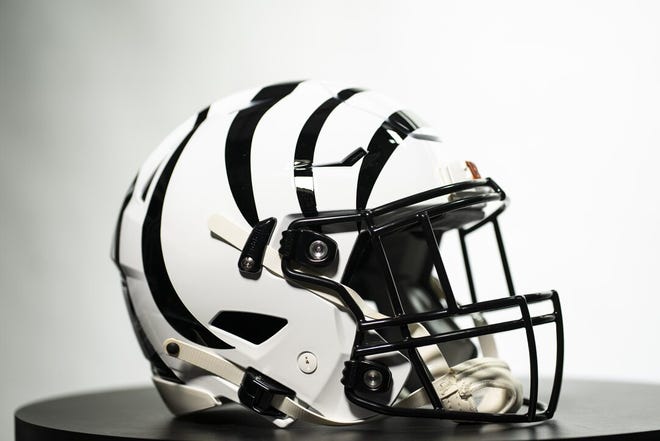 New alternate Cincinnati Bengals helmet for the 2022 NFL season.