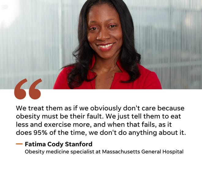 Fatima Cody Stanford, Massachusetts General Hospital'da Obezite tıbbı uzmanı.