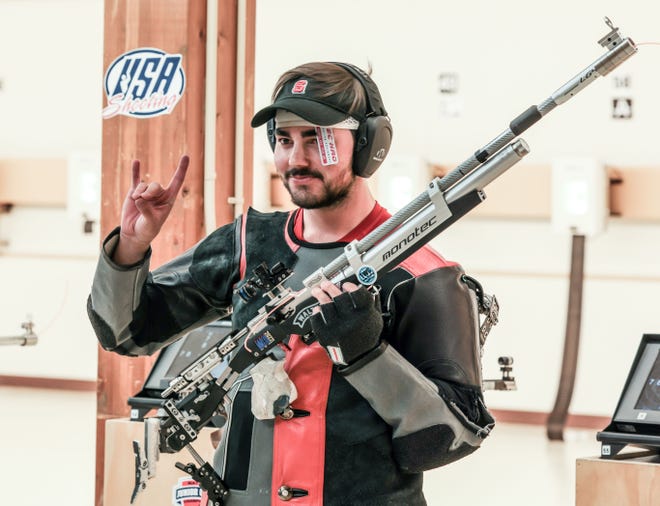Gastonia resident dreams of Los Angeles Olympic games with air rifle Gastonia resident dreams of Los Angeles Olympic games with air rifle