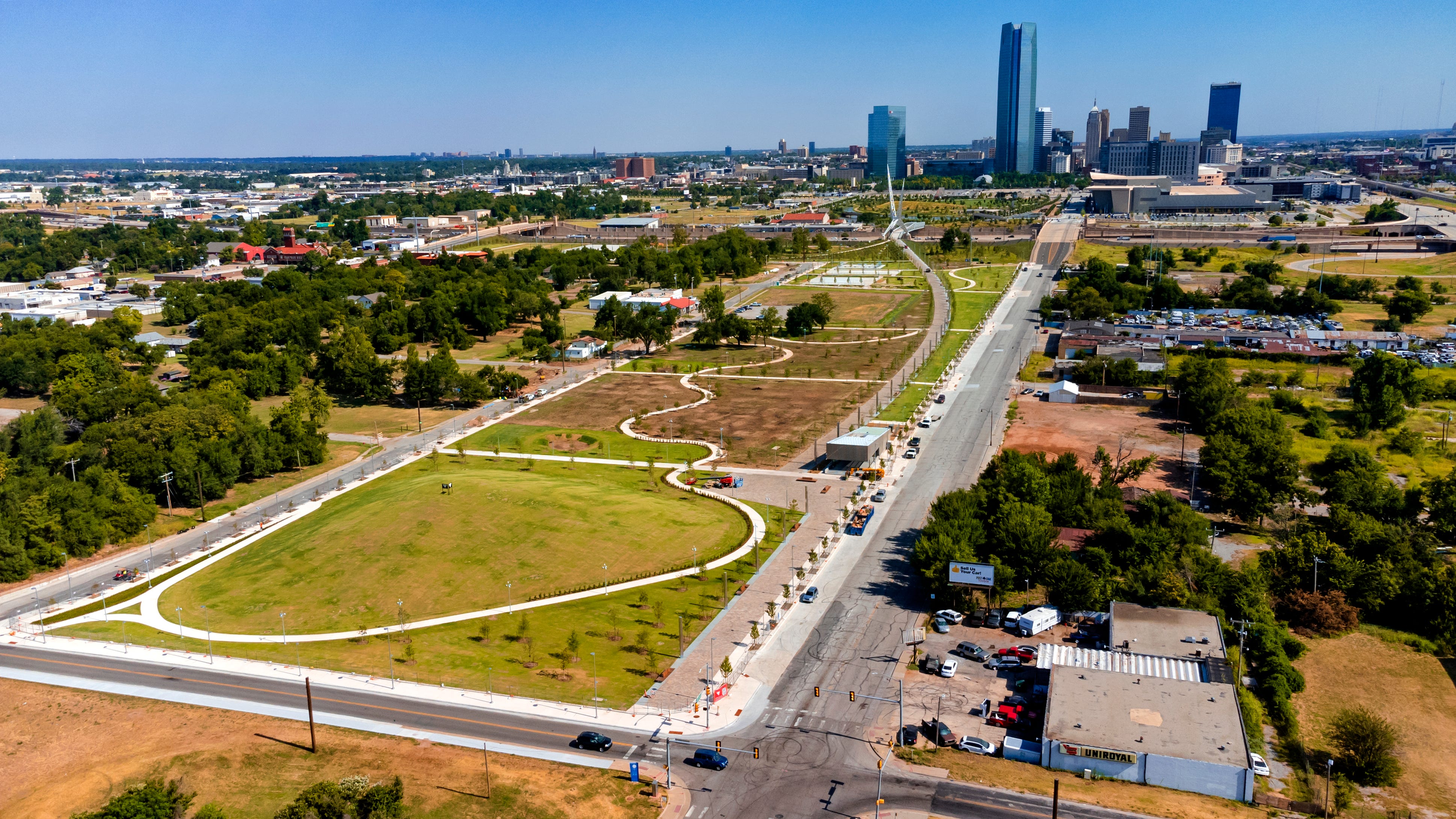 OKC's Scissortail Park lower section opens in September