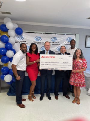 State Farm donated $28,000 to the Frank Callen Boys & Girls Club.