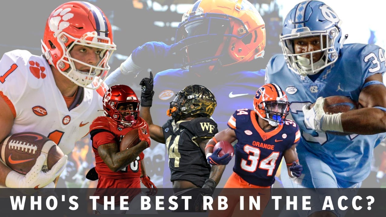ACC football rankings Which running backs will make mark in 2025?