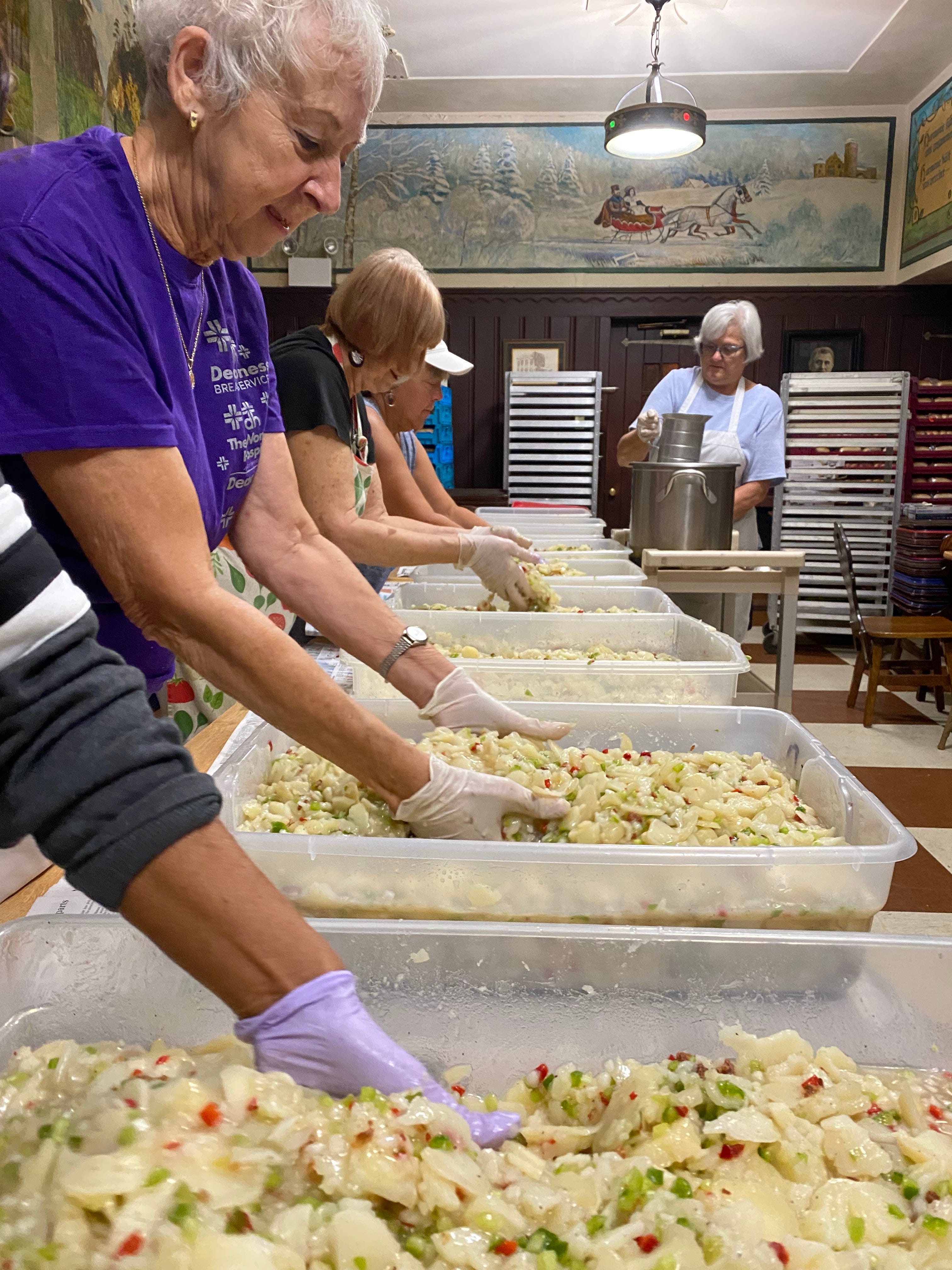 Volksfest 2022 Food at the Germania Maennerchor in Evansville, IN