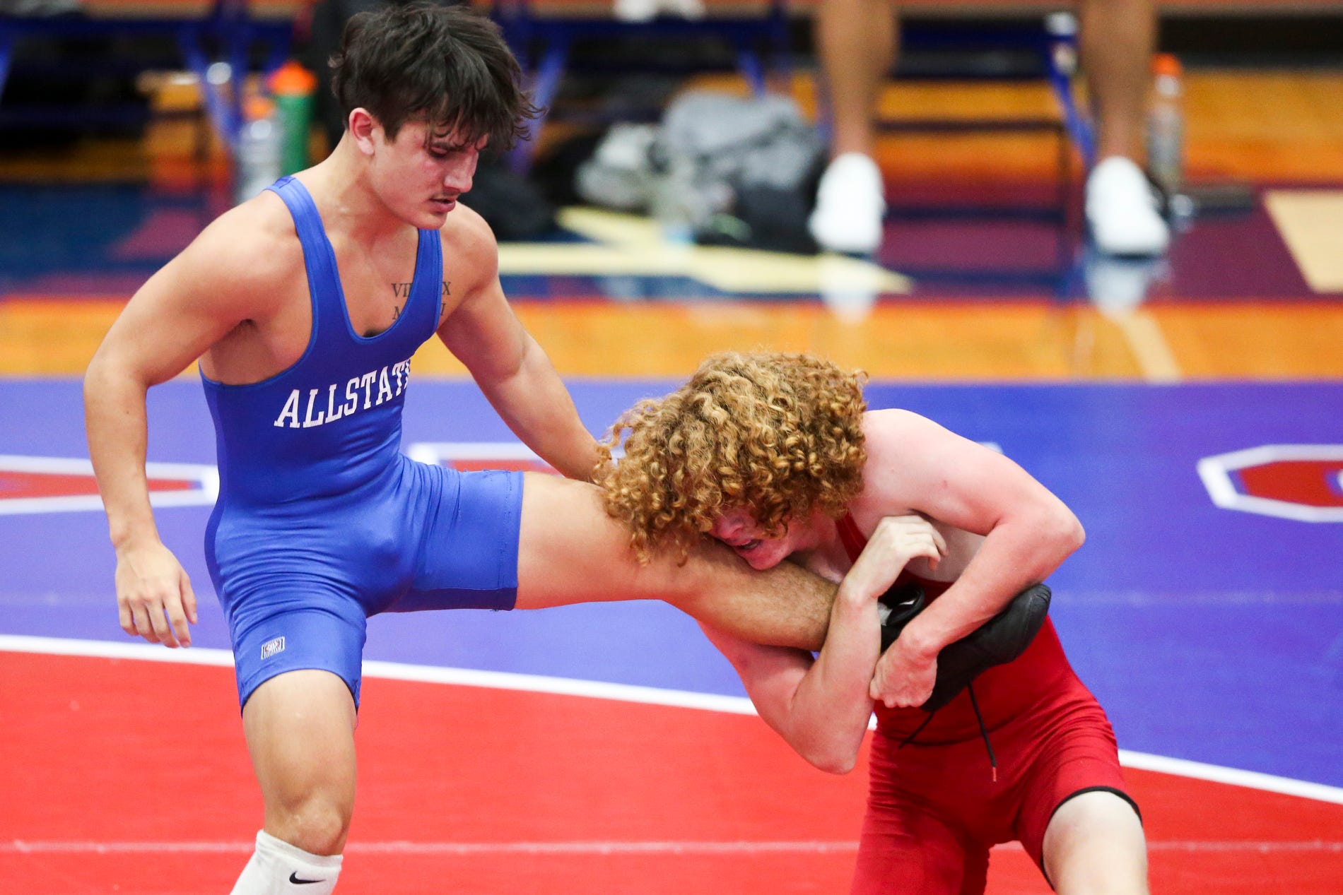 OSSAA wrestling 2023 dual state tournament quarterfinal results