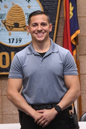 Daniel S. Ruisueño, Special Victims Unit Detective in the Criminal Investigations Division with the Wilmington Police Department Thursday June 23, 2022, is a 40 Under 40 recipient.  KEN BLEVINS/STARNEWS