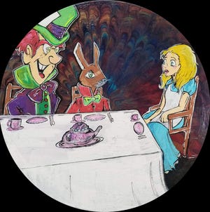 "Alice in Wonderland" by Leon and Laura Crosby