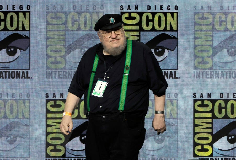 George R.R. Martin hits the stage for "House of the Dragon."
