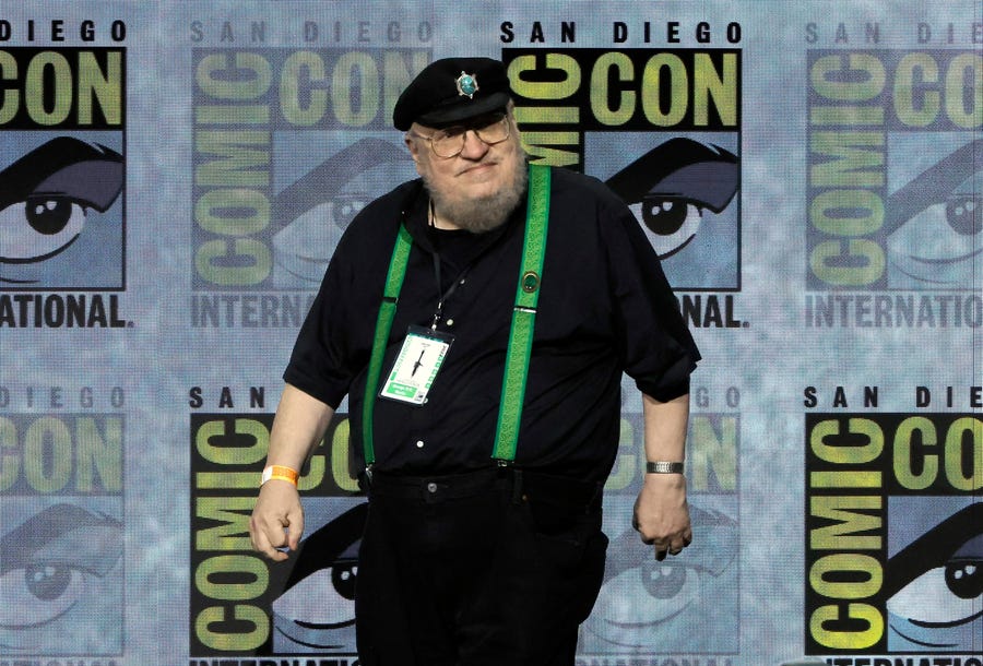 George R.R. Martin hits the stage for "House of the Dragon."