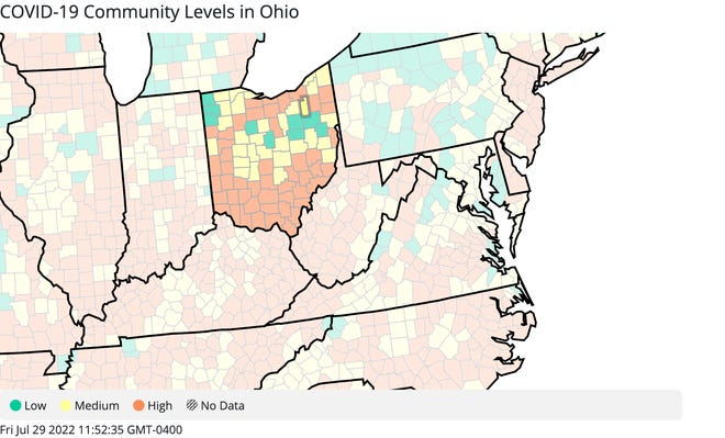 Portage County moves to high COVID-19 level; Kent State reinstates mask mandate Portage County moves to high COVID-19 level; Kent State reinstates mask mandate