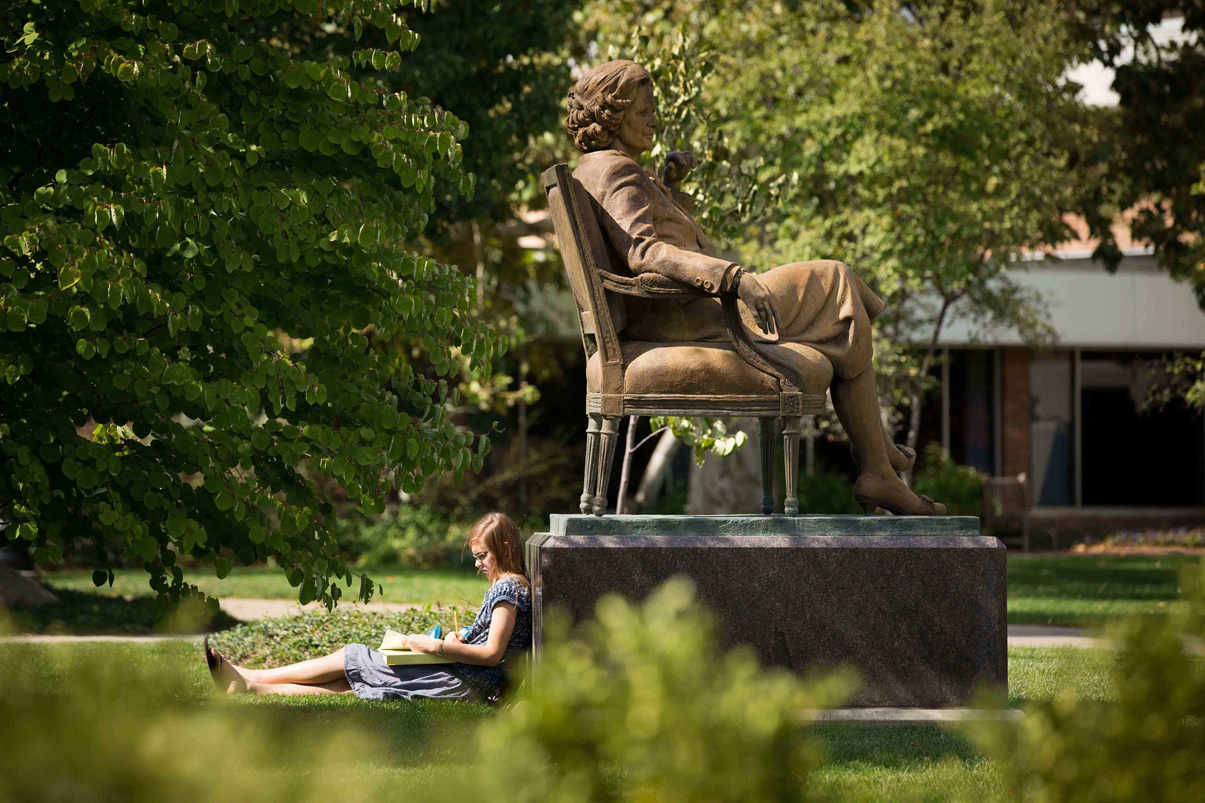 The campus of Hillsdale College is located in southern mid-Michigan.