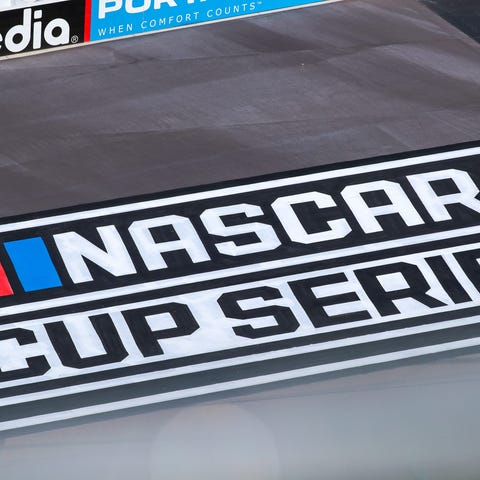 A view of the NASCAR Cup Series log.