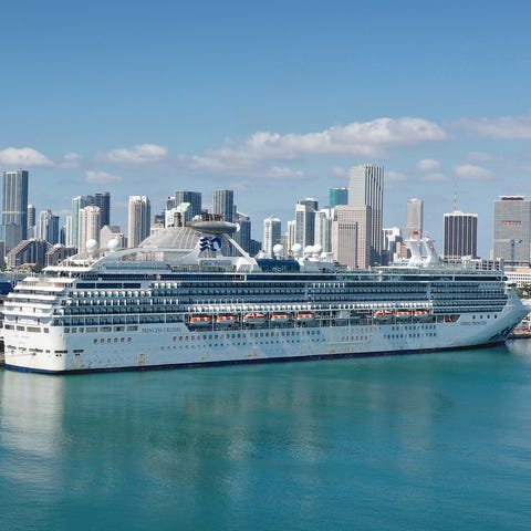 MIAMI, FLORIDA - APRIL 04:  An aerial view from a 
