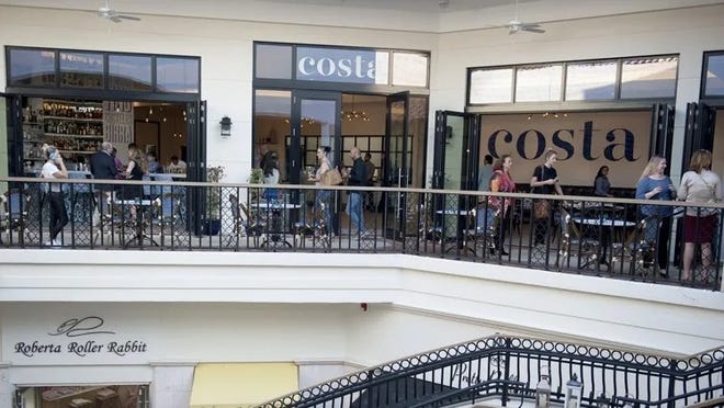 Costa was one of the restaurants that once called the second floor of The Esplanade home.