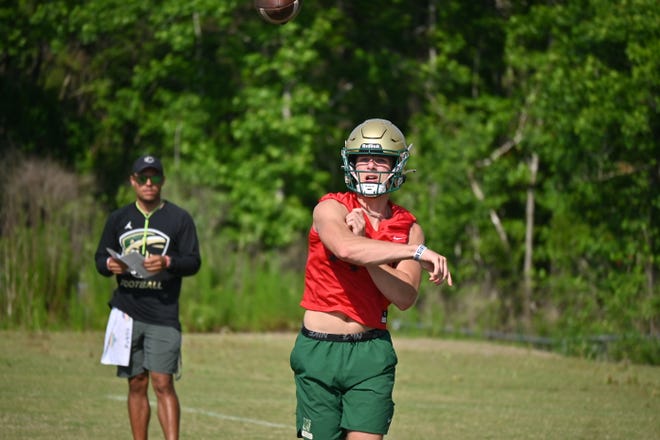 Nease head football coach Collin Drafts pegged QB Marcus Stokes as the "supreme leader" of the team.