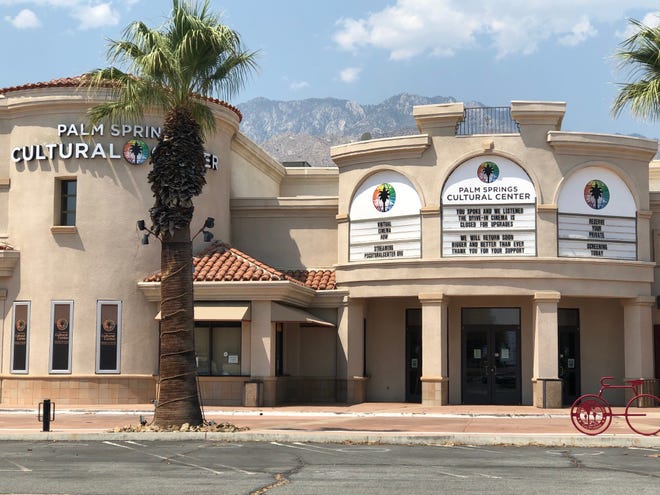 The Palm Springs Cultural Center is located at 2300 E. Baristo Road in Palm Springs.