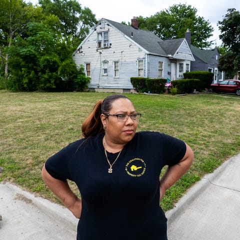 Sonja Bonnett, 42, of Detroit, was evicted in 2017