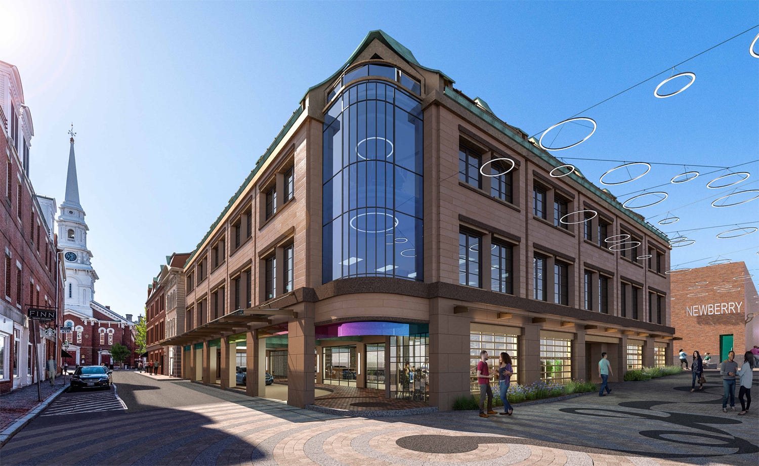 1 Congress St. Portsmouth NH development with restaurant approved