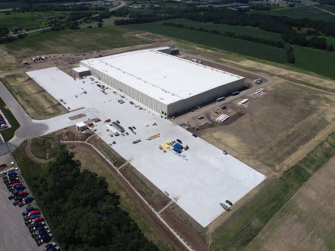 Construction on AWG Inc.'s new perishable goods facility is set to be finished in September.