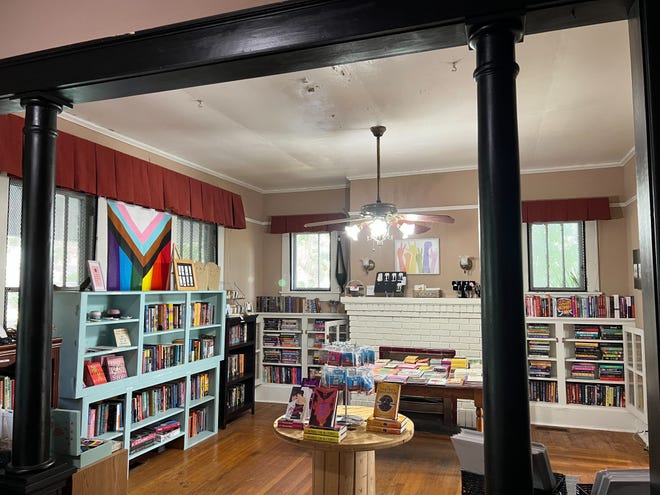 Alex Spencer's Common Ground bookstore is in a charming historic house near Tallahassee's downtown Main Library.