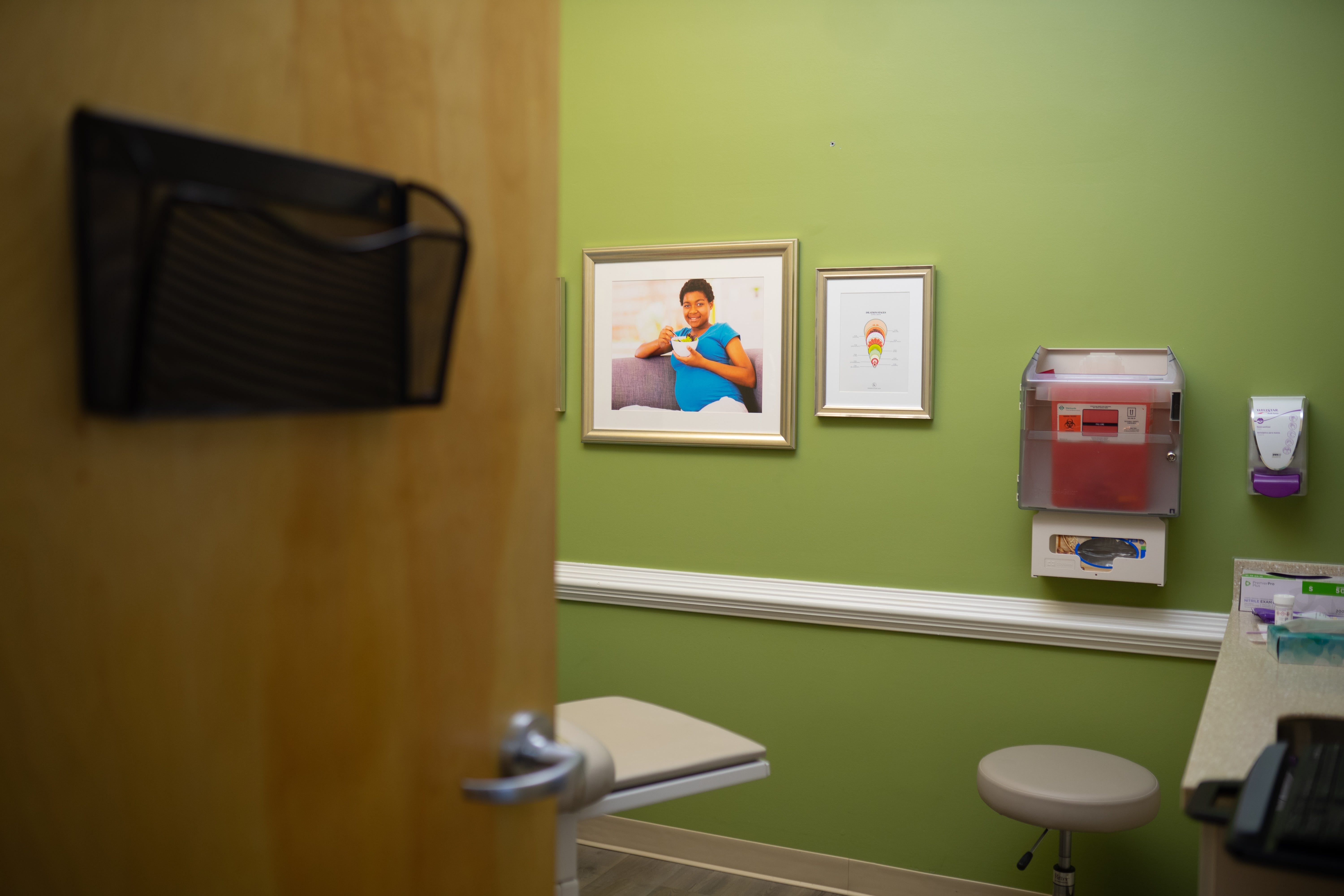 Obstetrician-gynecologist Dr. Lethenia Joy Baker’s clinic in LaGrange, Ga. on July 13, 2022.