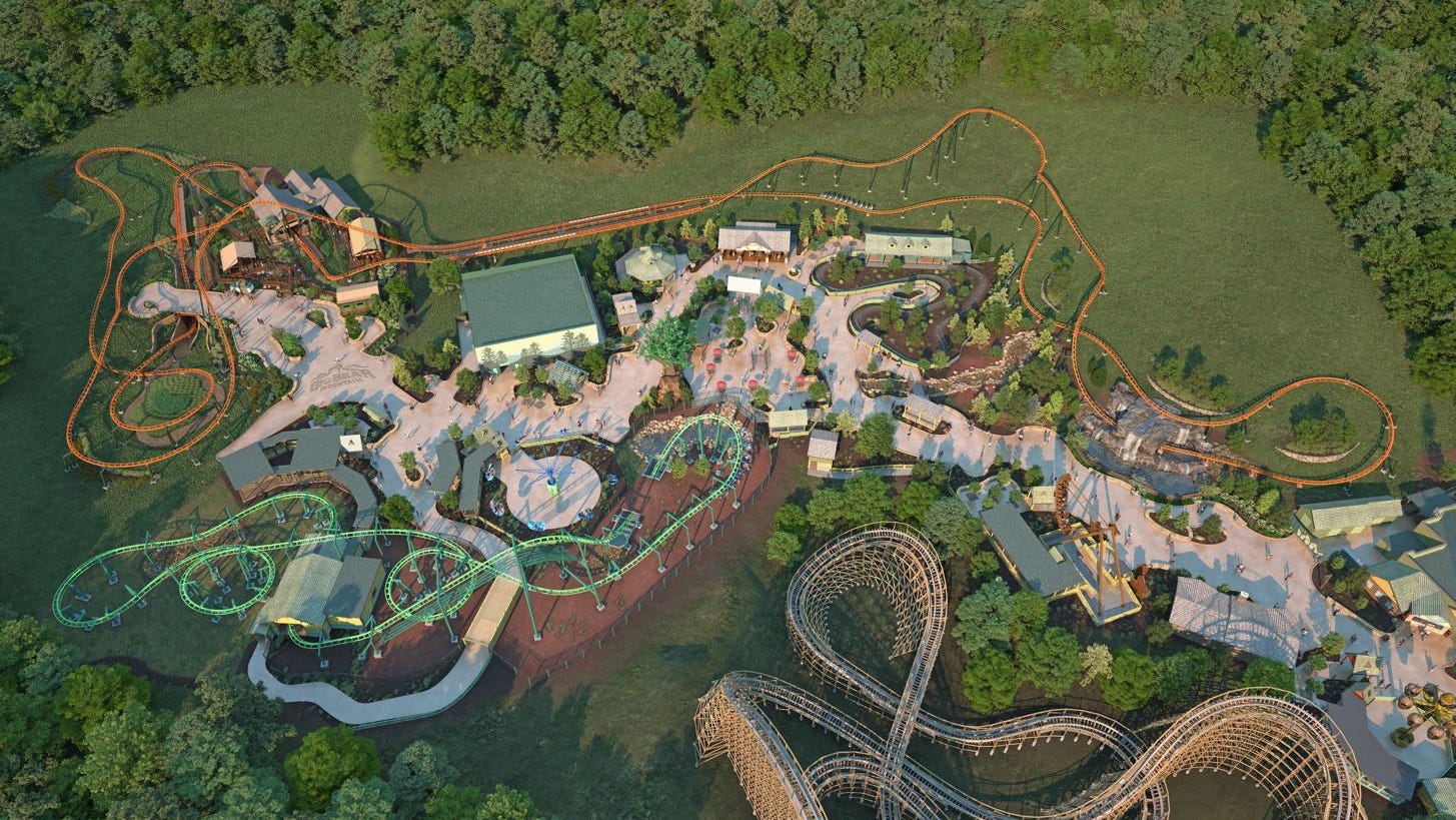 Dollywood reveals plans for newest roller coaster Big Bear Mountain