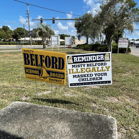 'Misty Belford illegally masked your children,' re