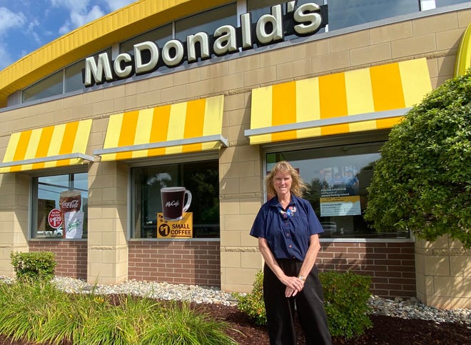 Yolanda Sabatini, 65, retired Aug. 2 after 47 years with McDonald's, including the last nine years at the Canton Township location on Ford Road.