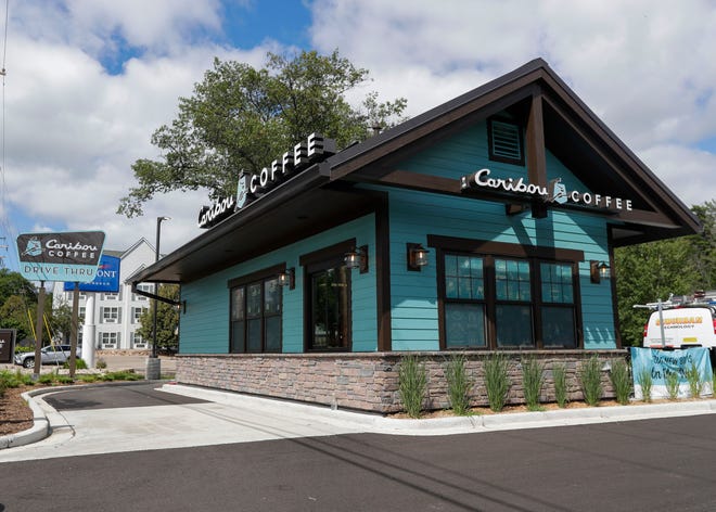 Caribou Coffee is seen on Monday at 151 Division St. N. in Stevens Point.
