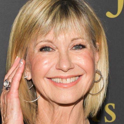 Olivia Newton-John, known for her role as Sandy in