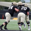 Offensive line experience a strength for Purdue football