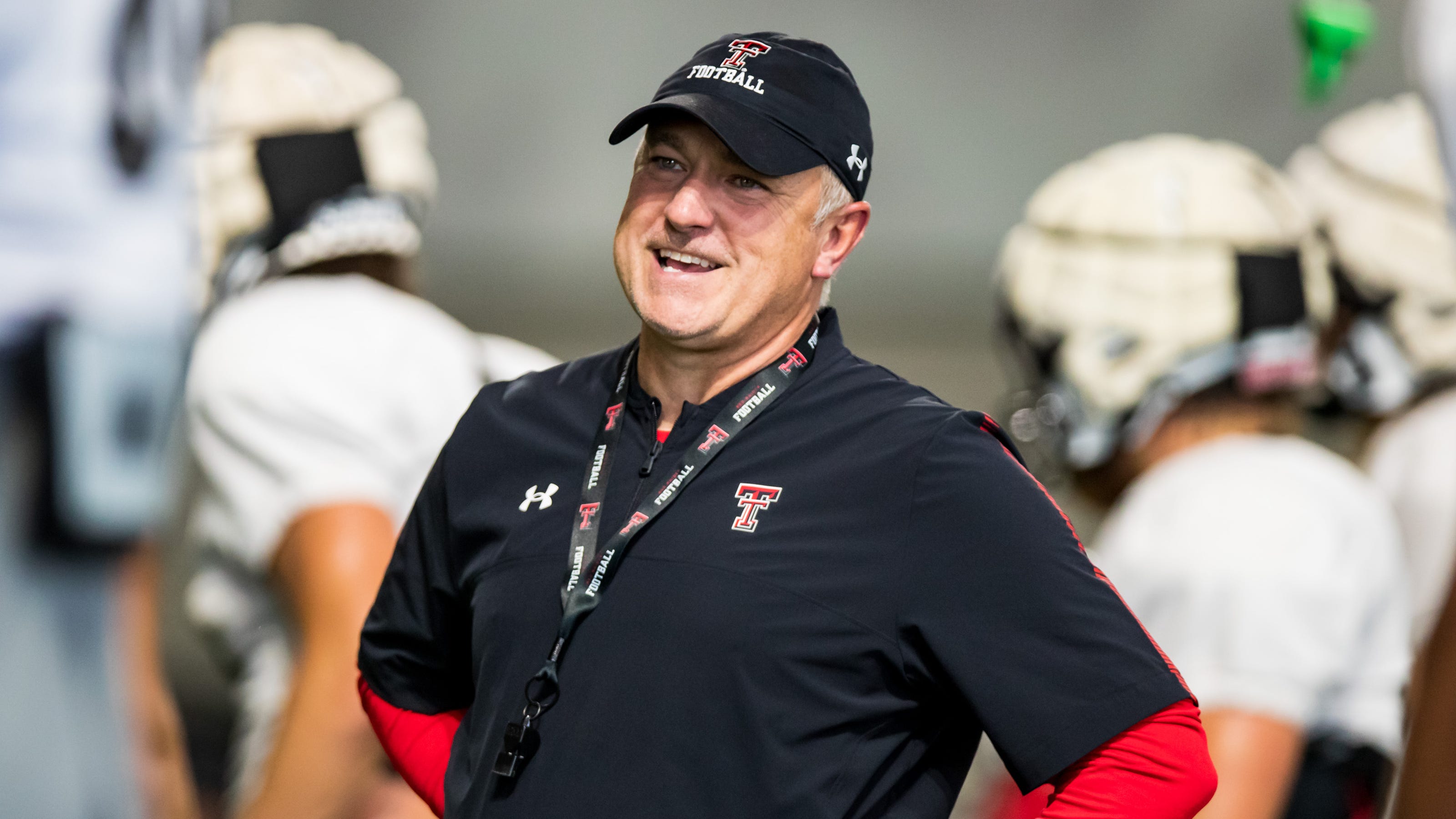 Texas Tech football head coach Joey McGuire debuts with Red Raiders, years  after he started coming to watch them