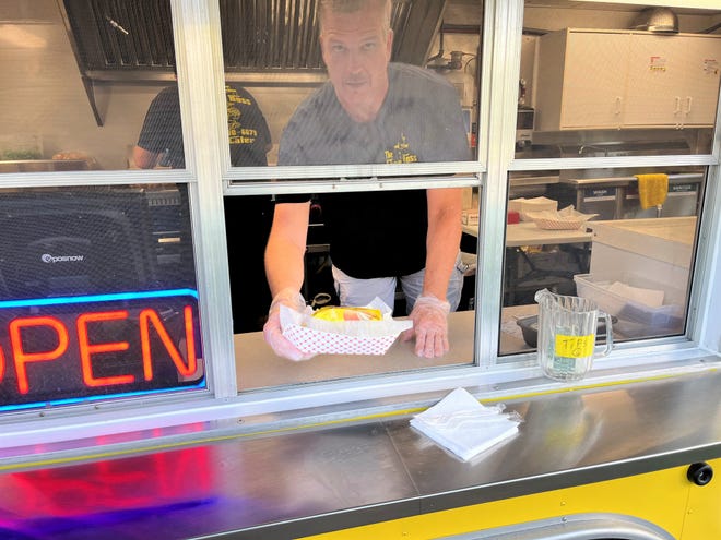 The Cheese Boss Food Truck features gourmet grilled cheese sandwiches and is the most recent stop on the Enquirer's Bill's Bites Food Truck  Tour.