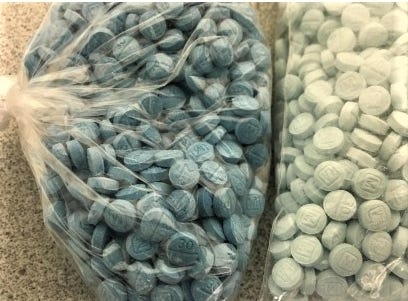 Fentanyl is a synthetic opioid that is up to 50 times stronger than heroin and 100 times stronger than morphine. It is often mixed with other substances and illegally sold in pill form.