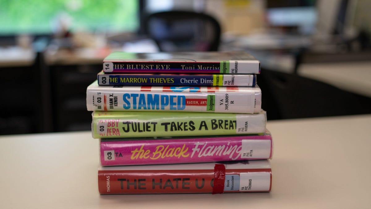 These books are among those banned in school and public libraries around the country.