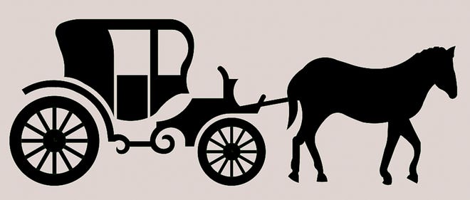 Horse and buggies were a common sight in Fairbury until around 1920.