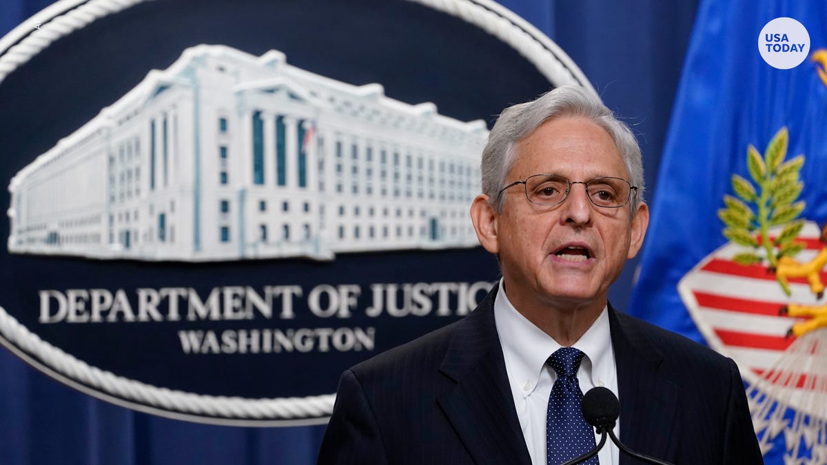 "I personally approved the decision to seek a search warrant." Attorney General Merrick Garland says.
