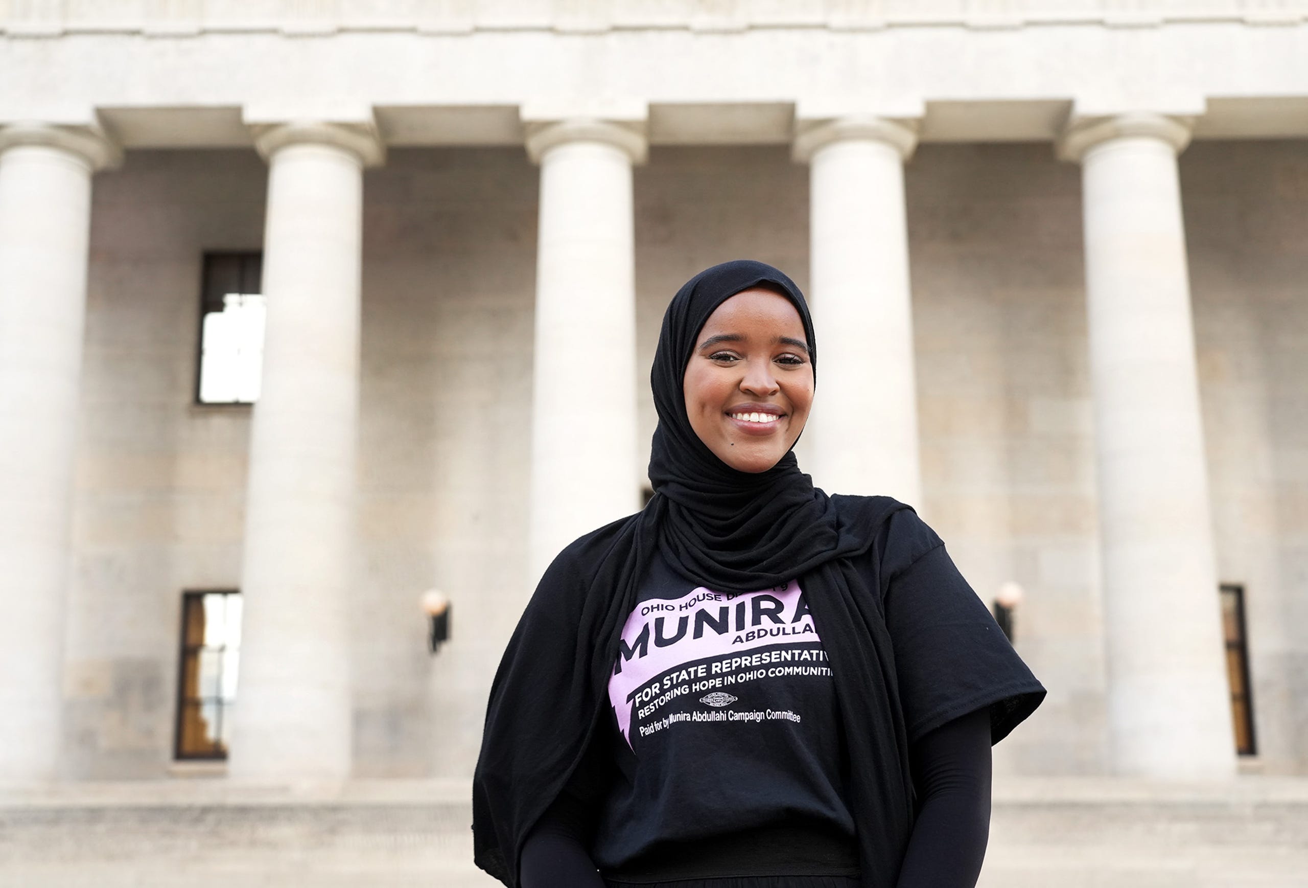 Somali American Munira Abdullahi won the Democratic primary for House District 9 in a landslide. She was born in a refugee camp in Kenya and campaigned on a progressive platform of Medicaid expansion, green energy and investing more in affordable housing.