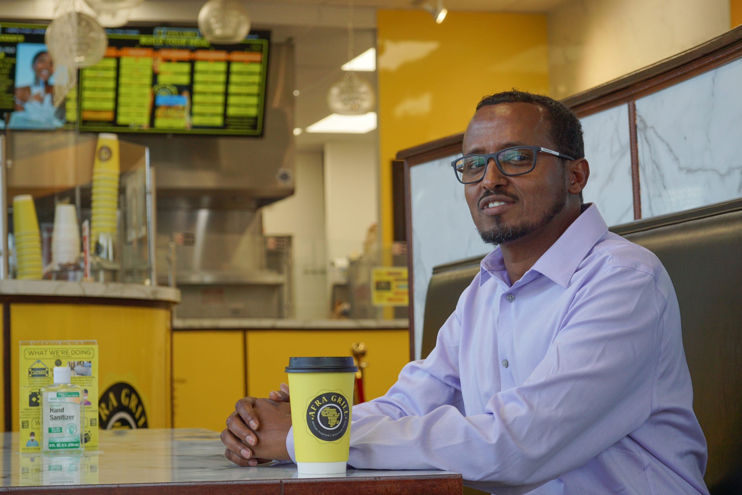 Mohamud Jama, 50, an electrical engineer and businessman, ran for House District 25 in 2020.