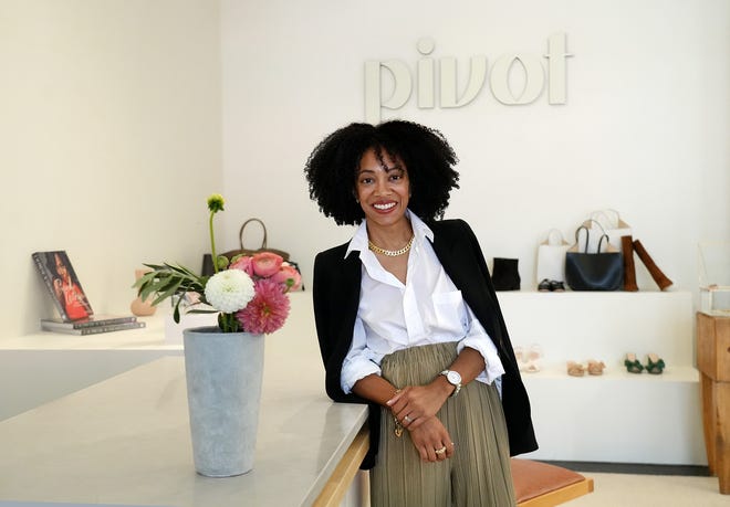 Pivot is a new boutique in the Short North owned by Nicci Hicks, a former corporate lawyer who pivoted to opening her own boutique. Her clothing, shoes and accessories are curated from women-owned and minority-owned businesses and fashion brands focused on sustainability.