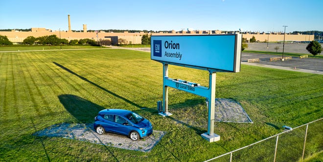 General Motors Orion Assembly Thursday, September 16, 2021 at 4555 Giddings Road in Lake Orion, Michigan.