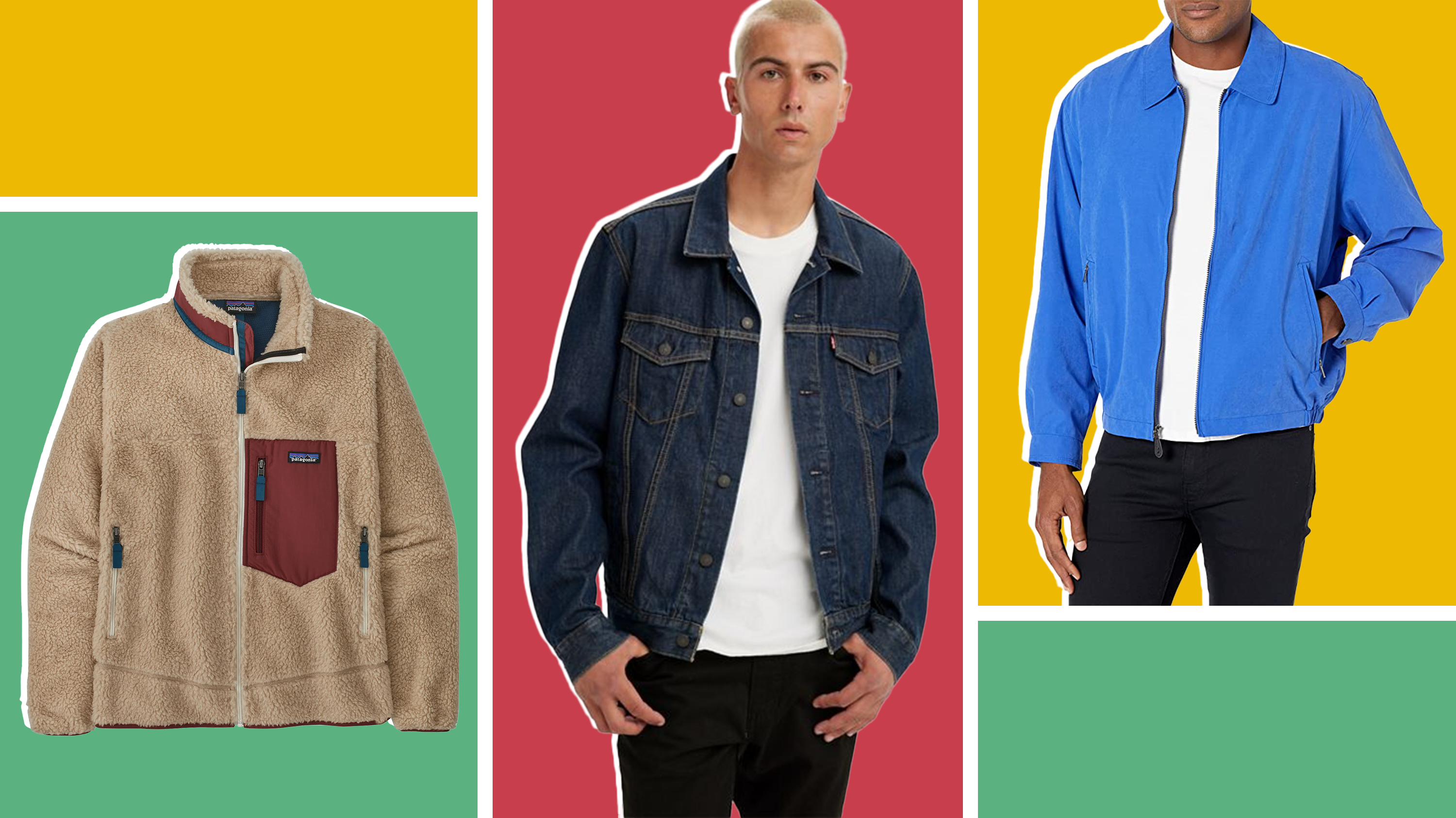 Men's fall jackets you can shop from Levi's,  and Amazon
