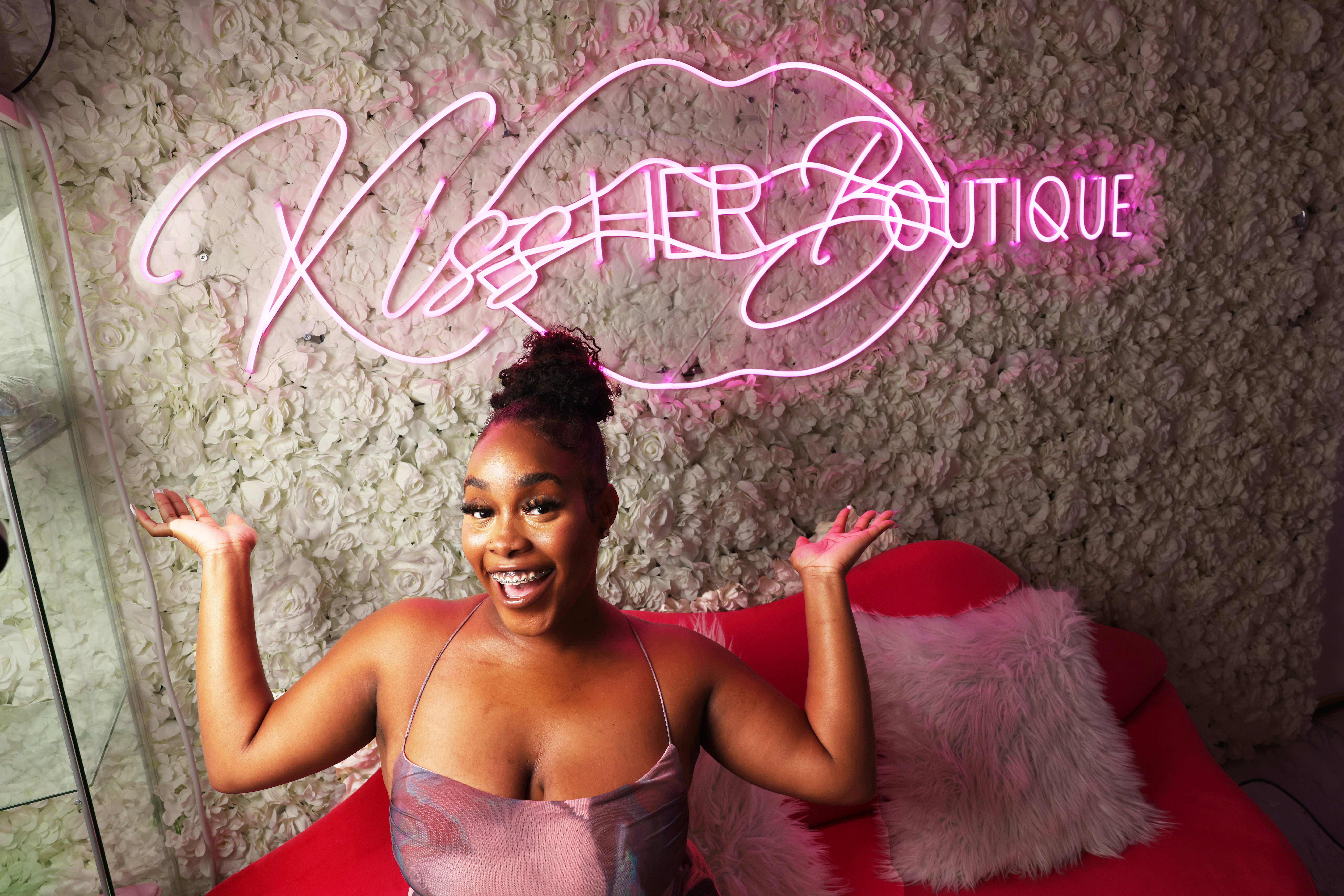 Randolph nail salon Verdia Joslyn owns Kiss Her Boutique