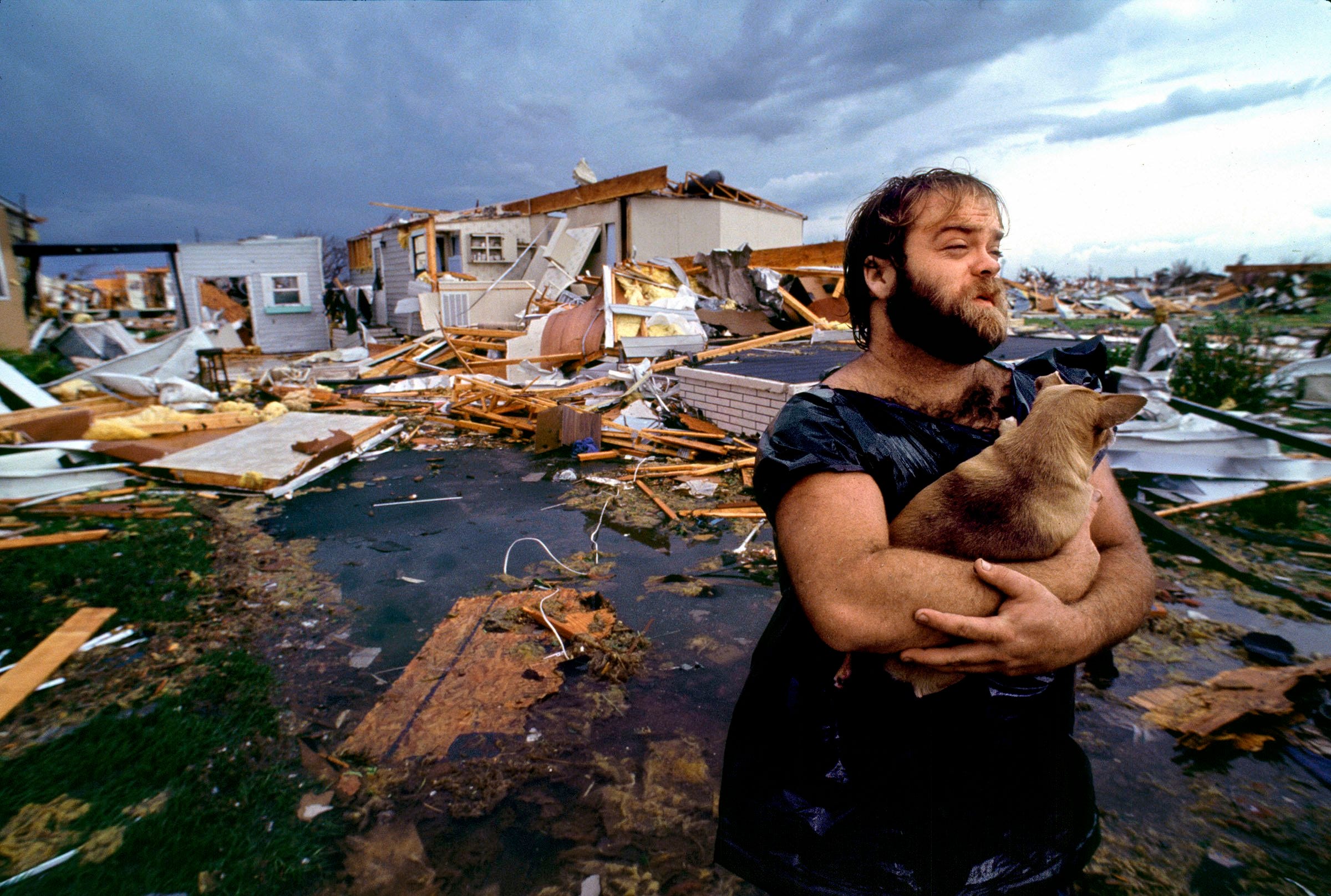 Photos Hurricane Andrew destruction 30 years ago.