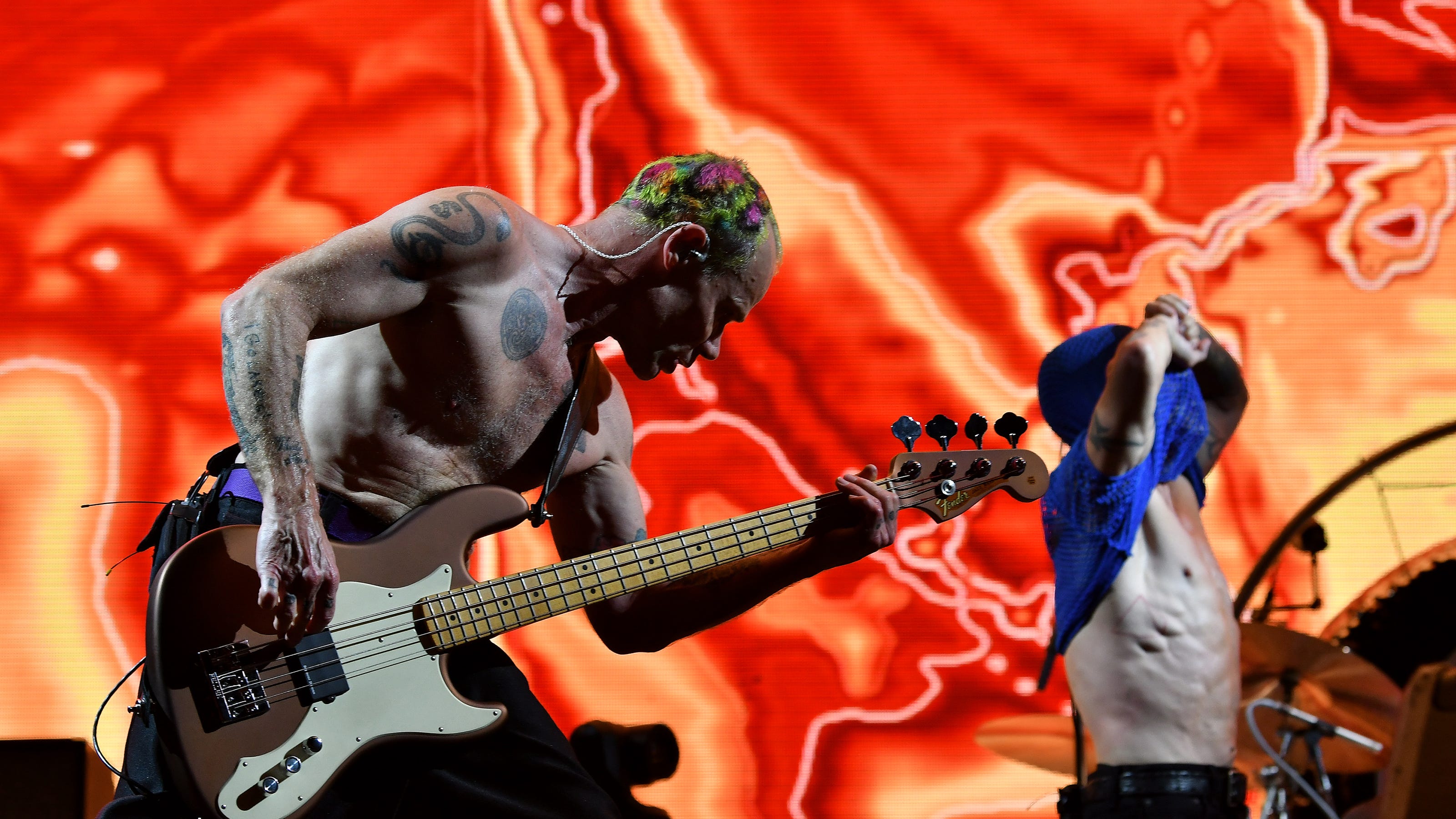 Red Hot Chili Peppers Make Comerica Park Show A Family Affair Red Hot Chili Peppers Make Comerica Park Show A Family Affair