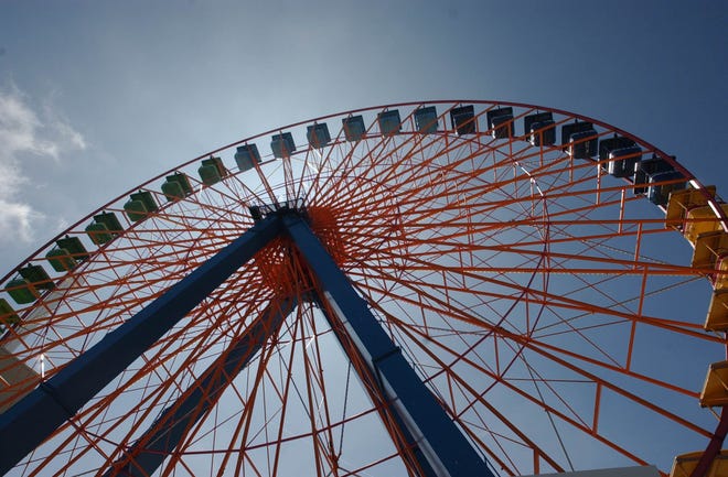 The Giant Wheel at Cedar Point in Sandusky.